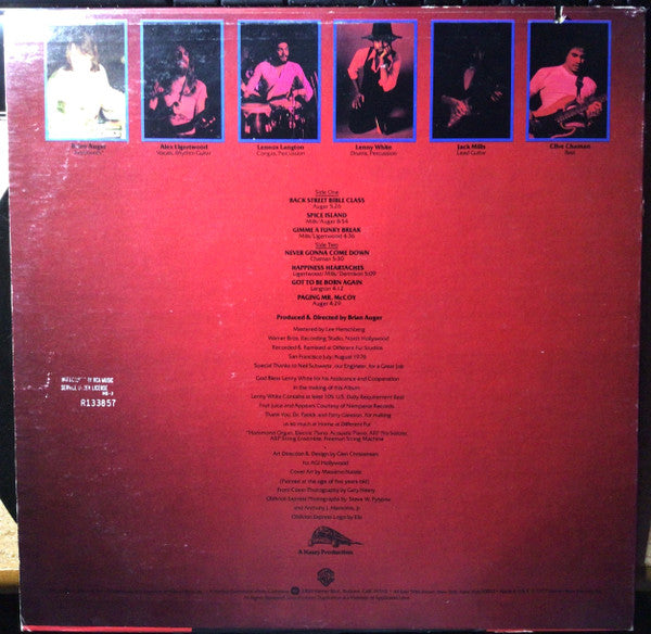 Master Release: Happiness Heartaches by Brian Auger's Oblivion Express