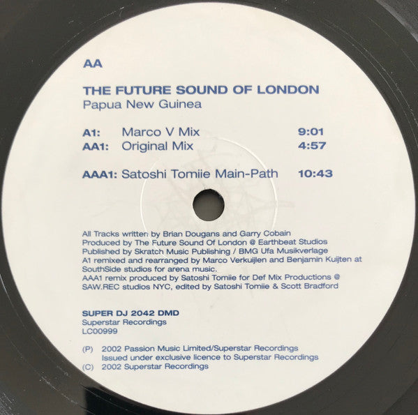 Master Release: Papua New Guinea by The Future Sound Of London