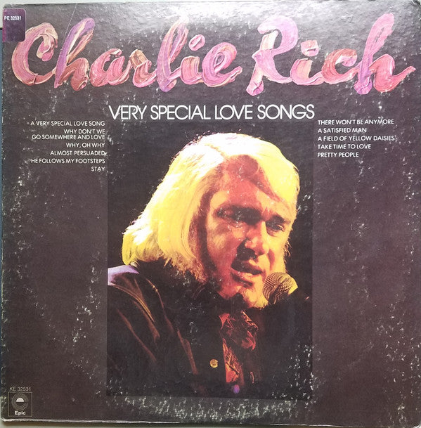 Master Release: Very Special Love Songs by Charlie Rich