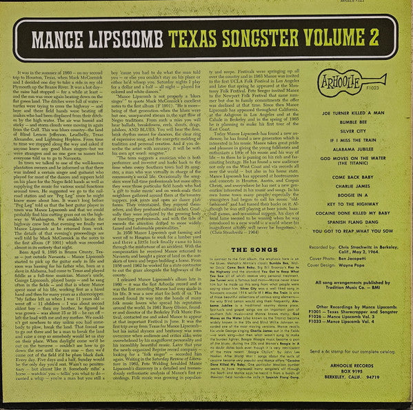 Texas Songster Volume 2