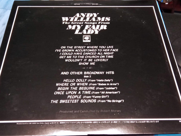 Release: Songs From My Fair Lady And Other Broadway Hits-Vinyl-Japan-1983-22AP 2730-22392076