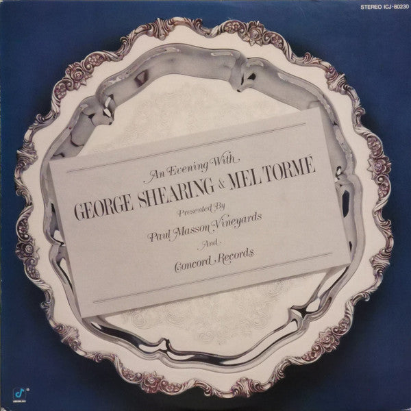 An Evening With George Shearing And Mel Tormé
