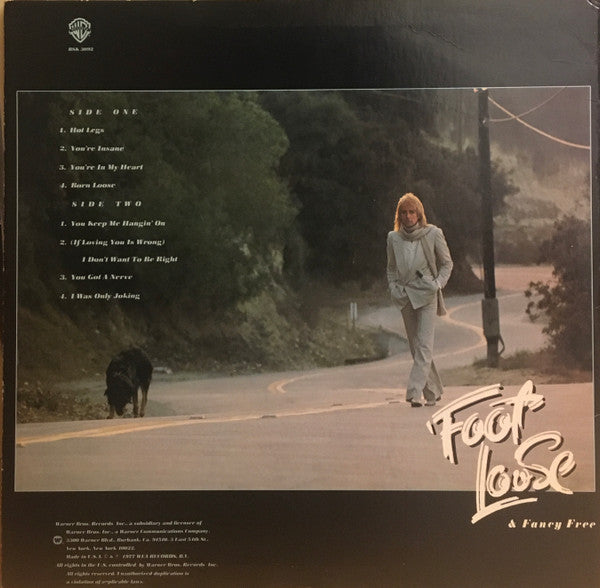 Release: Foot Loose & Fancy Free-Vinyl-US-1977-BSK 3092-18272347