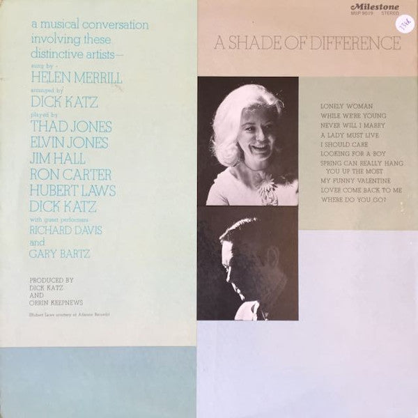 Release: A Shade Of Difference-Vinyl-US-None-MSP 9019-15503492