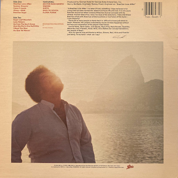 Release: A Brazilian Love Affair-Vinyl-US-1980-FE 36483-23770991