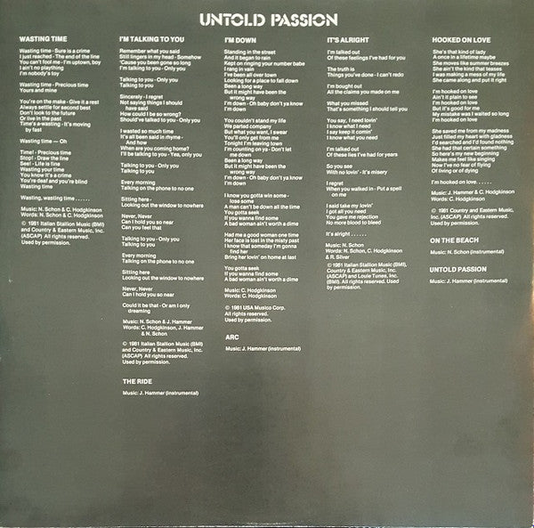 Untold Passion