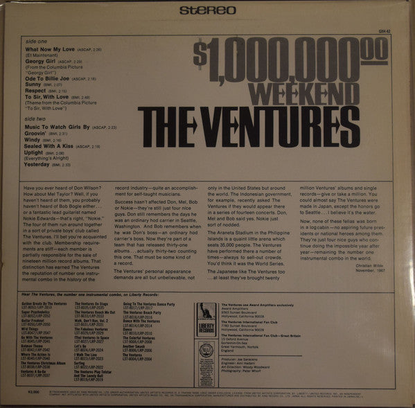 Release: $1,000,000.00 Weekend-Vinyl-Japan-1979-GXH 42, GXH-42-10955671