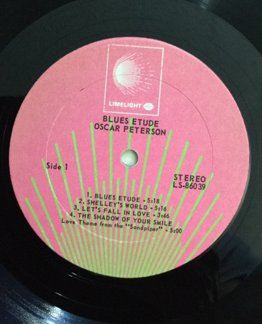 Release: Blues Etude-Vinyl-US-None-LS 86039-10233309