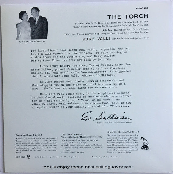 Master Release: The Torch by June Valli