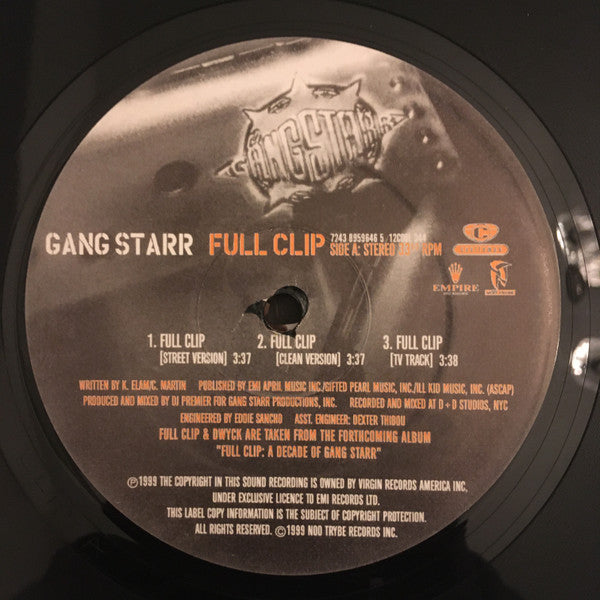 Release: Full Clip / DWYCK-Vinyl-UK-1999-7243 8959646 5, 12COOL 344-14392107