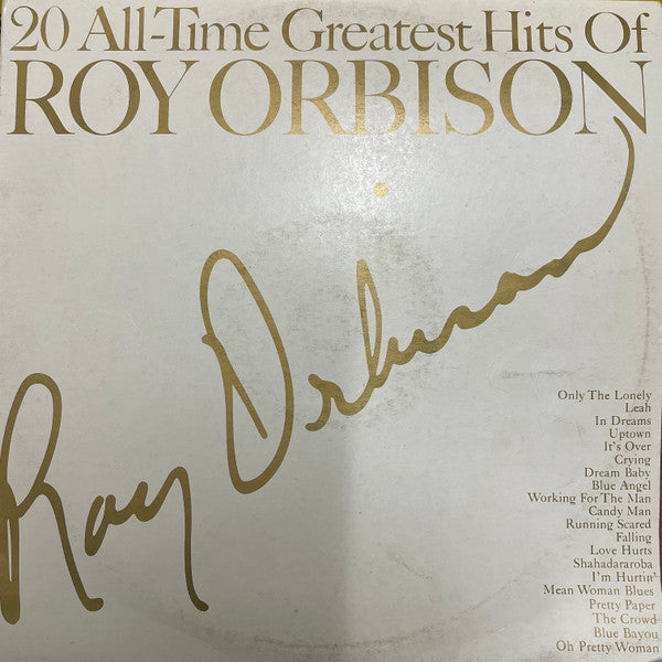 Release: The All-time Greatest Hits Of Roy Orbison-Vinyl-Australia-None-L-38519-12577493