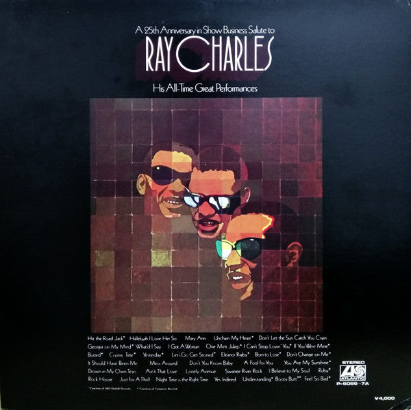 Release: A 25th Anniversary In Show Business Salute To Ray Charles-Vinyl-Japan-1972-P-6066~7A-10009182