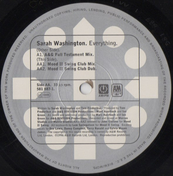 Everything (A&G / Mood II Swing Mixes)