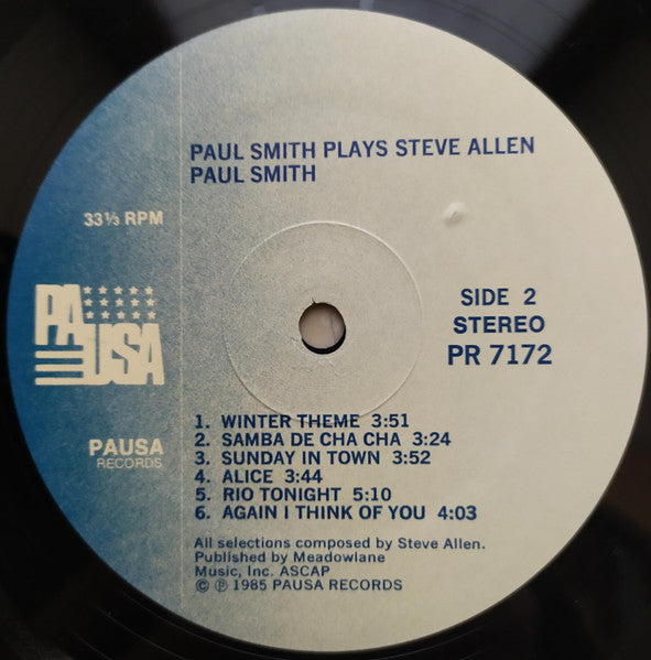 Paul Smith Plays Steve Allen