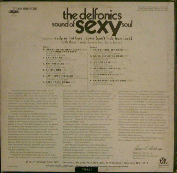 Master Release: Sound Of Sexy Soul by The Delfonics