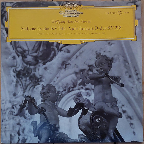 Release: Sinfonie Es-dur KV 543 / Violinkonzert D-dur KV 218-Vinyl-Japan-None-LPX 29 251-21760006