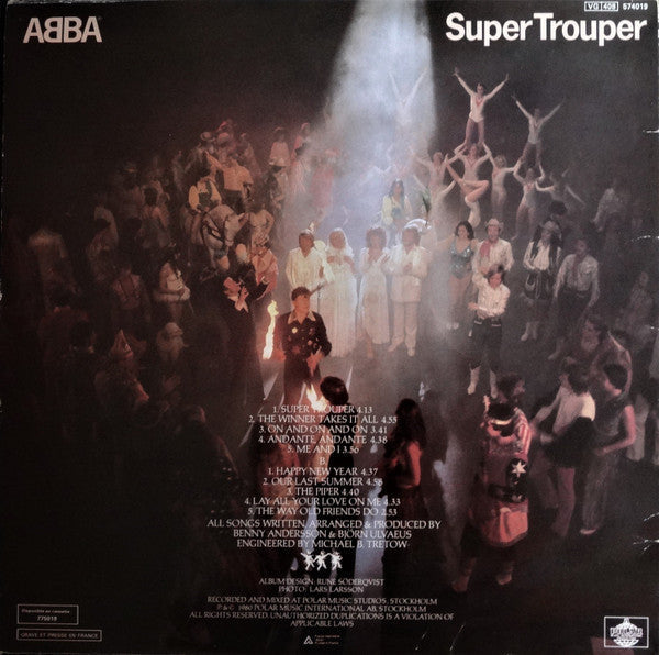 Release: Super Trouper-Vinyl-France-1980-574019-19175932