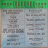 Various - The Marquee Collection Volume 2 (Vinyl, LP, Compilation) Very Good (VG) / Very Good (VG)