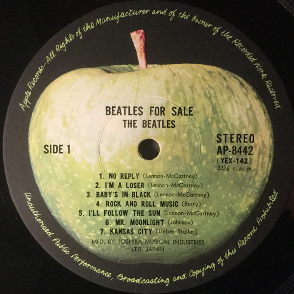 Release: Beatles For Sale-Vinyl-Japan-1970-AP-8442-11204933