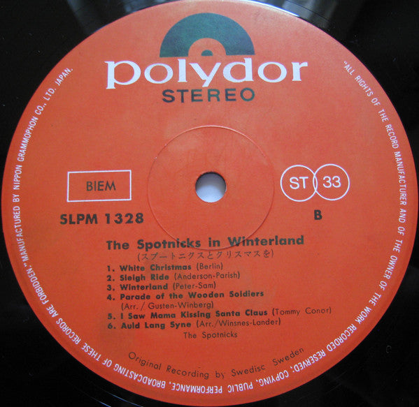 The Spotnicks In Winterland