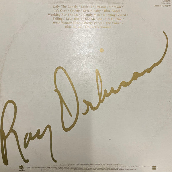 Release: The All-time Greatest Hits Of Roy Orbison-Vinyl-Australia-None-L-38519-12577493