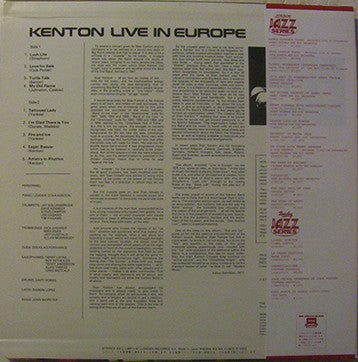 Release: Live In Europe-Vinyl-Japan-1983-L18P-1141-13210980