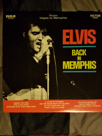 Release: From Memphis To Vegas / From Vegas To Memphis-Vinyl-US-1976-LSP-6020-11921945