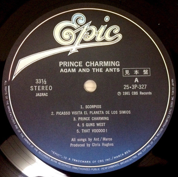Release: Prince Charming-Vinyl-Japan-1981-25・3P-327-12383068