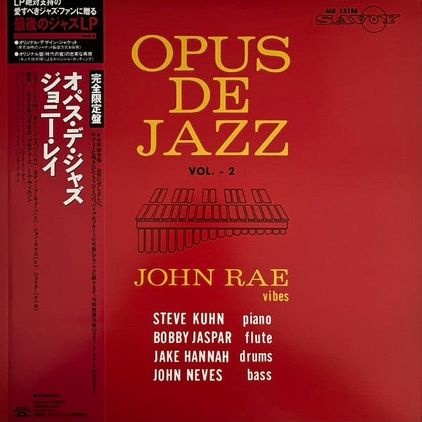 Master Release: Opus De Jazz Vol.2 by Johnny Rae