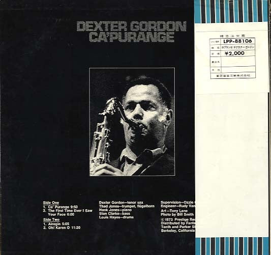 Master Release: Ca' Purange by Dexter Gordon