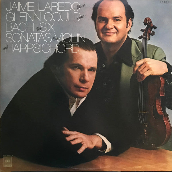 Master Release: The Six Sonatas For Violin And Harpsichord by Jaime Laredo