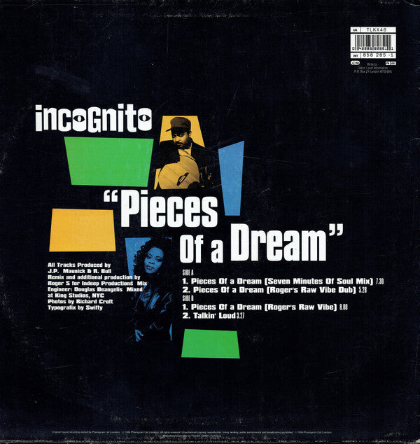 Master Release: Pieces Of A Dream by Incognito