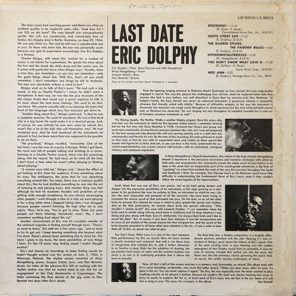 Release: Last Date-Vinyl-US-None-LS-86013-13443094