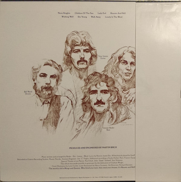 Release: Heaven And Hell-Vinyl-Japan-1980-RJ-7672-10950214