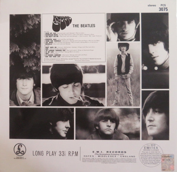 Release: Rubber Soul-Vinyl-France-2018-PCS 3075, 0094638241812-12658777