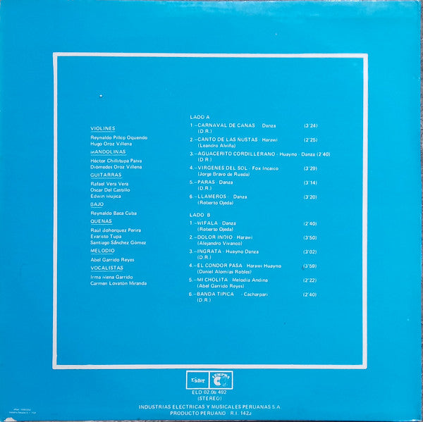 Release: Unknown Release-Vinyl-Peru-1977-ELD 02.06.492, ELD 02.06.492-10796195