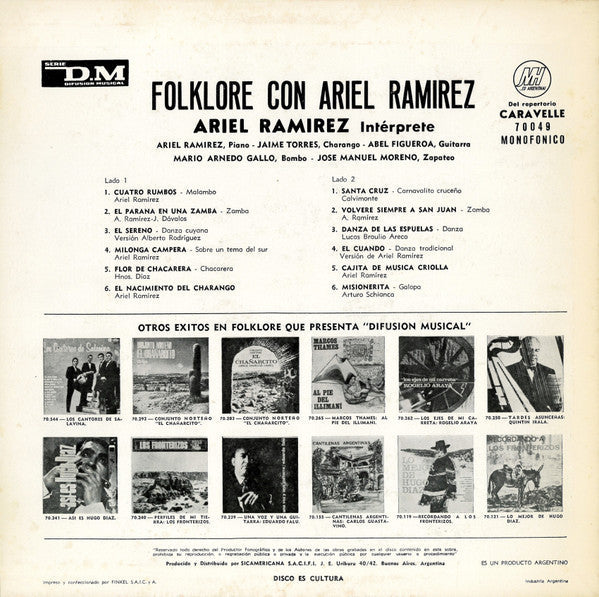 Master Release: Folklore Con Ariel Ramirez by Ariel Ramirez