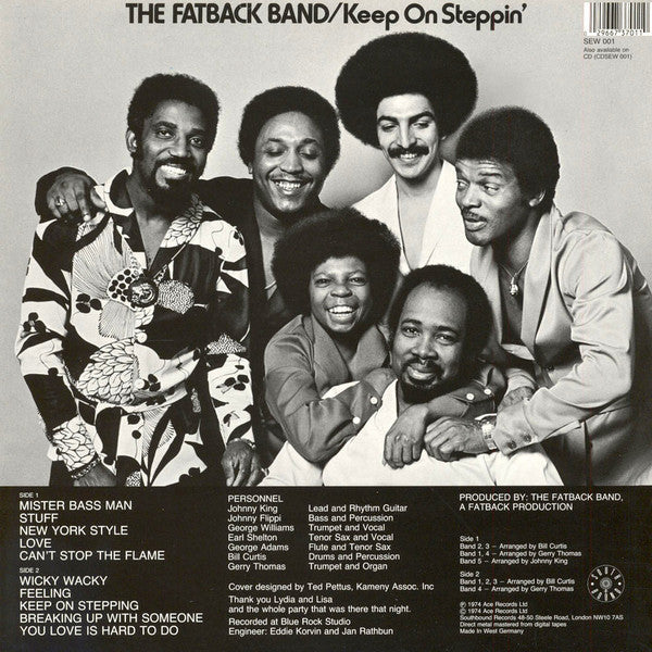 Release: Keep On Steppin'-Vinyl-Germany-1989-SEW 001-15055567