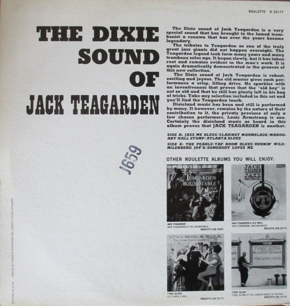 The Dixie Sound Of Jack Teagarden