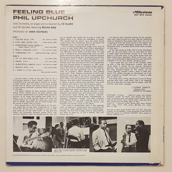 Release: Feeling Blue-Vinyl-US-None-MSP 9010-13998578