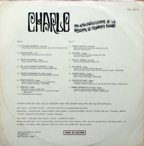 Release: Unknown Release-Vinyl-Uruguay-None-URL 20510-17467384