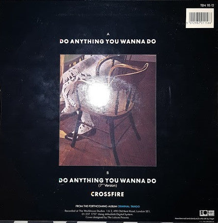Release: Do Anything You Wanna Do-Vinyl-UK-1986-TEN-115 12-7749446