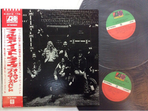 Release: The Allman Brothers Band At Fillmore East-Vinyl-Japan-1973-P-5016-17A-6467615