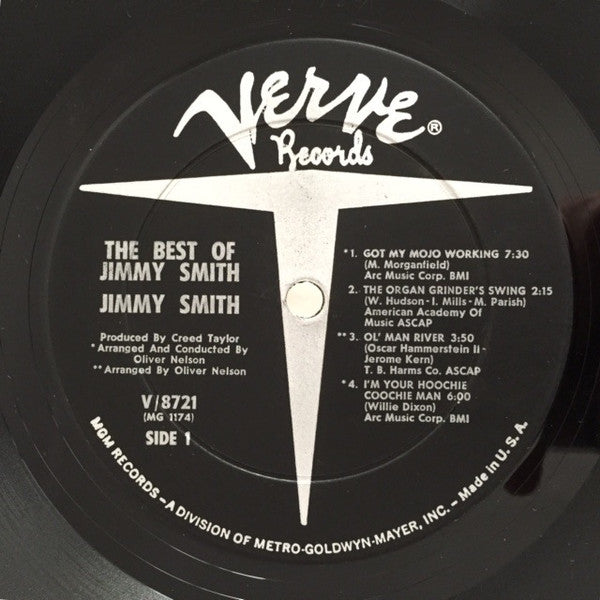 Release: The Best Of Jimmy Smith-Vinyl-US-None-V-8721-7025185