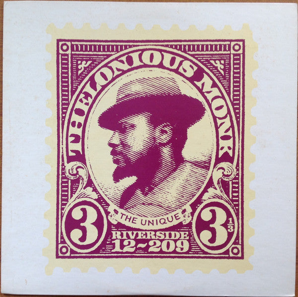 Release: The Unique Thelonious Monk-Vinyl-Japan-1974-SMJ-6068M, SRS-6027, RLP12-209-3863596