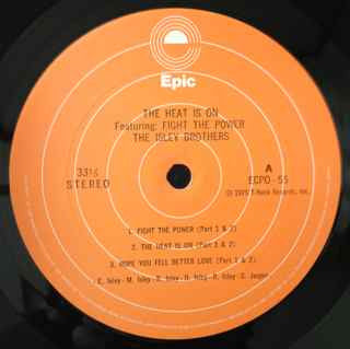 Release: The Heat Is On-Vinyl-Japan-1975-ECPO 55-8479625