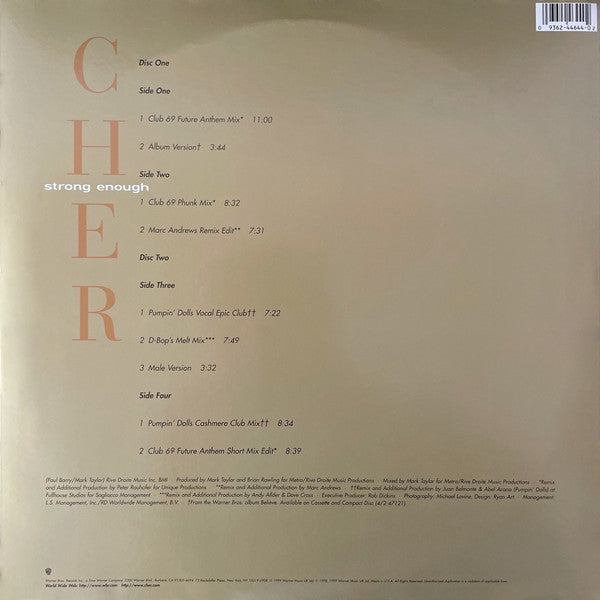 Master Release: Strong Enough by Cher