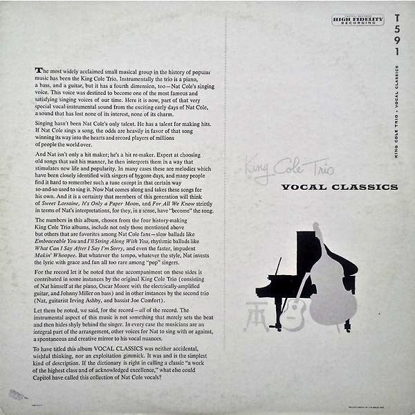 Release: Vocal Classics-Vinyl-Japan-None-ECJ-50062, T-591-8887395