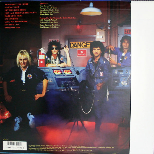 Release: Change Of Address-Vinyl-Japan-1986-25RS-261-5299285