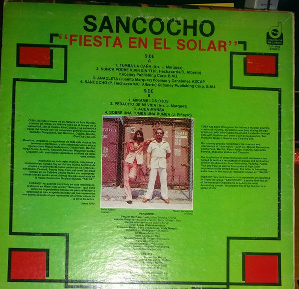 Release: Fiesta En El Solar-Vinyl-US-1979-L.P. 4409-6811756